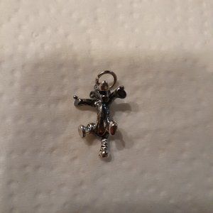 Buy Tiger jumping sterling charm.